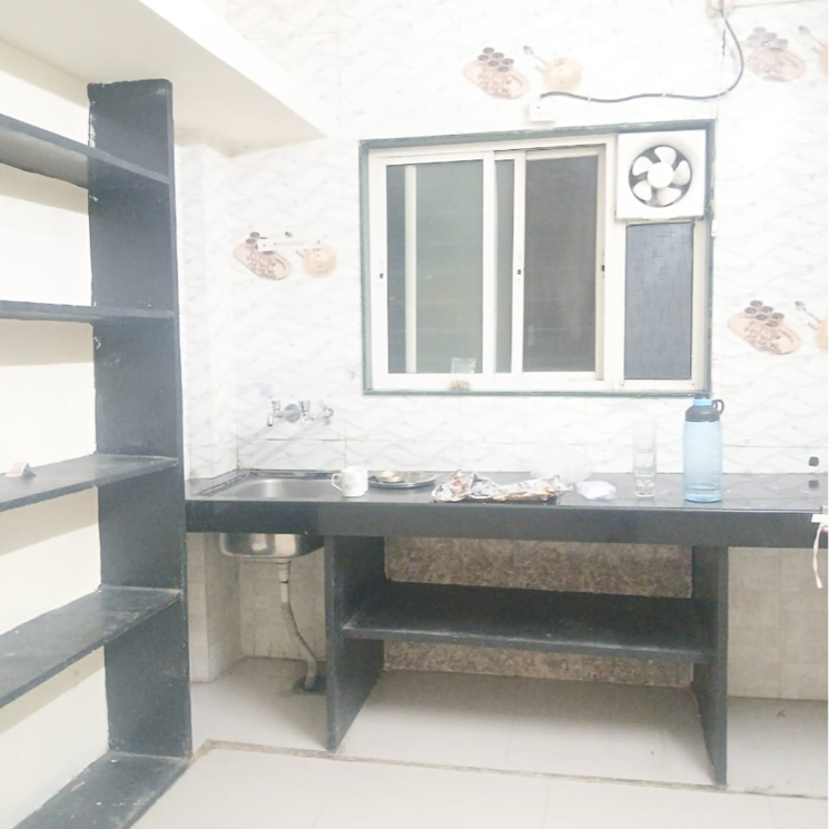 Kitchen, ganesh-krupa-chinchwad 1 Bedroom 550 Sq.Ft. Builder Floor In Anand Nagar Chinchwad Pune 9810750