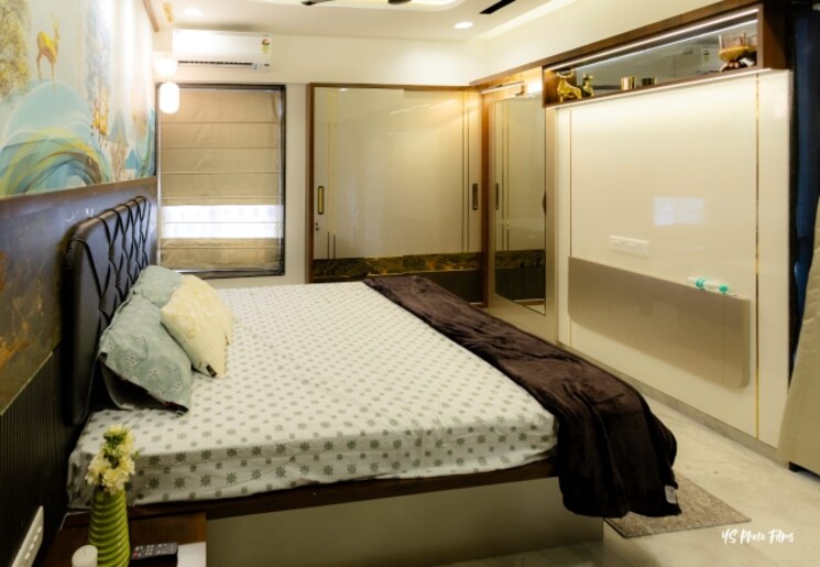 Bedroom, rajas-apartment 3 Bedroom 1700 Sq.Ft. Apartment In Katraj Pune 9810766