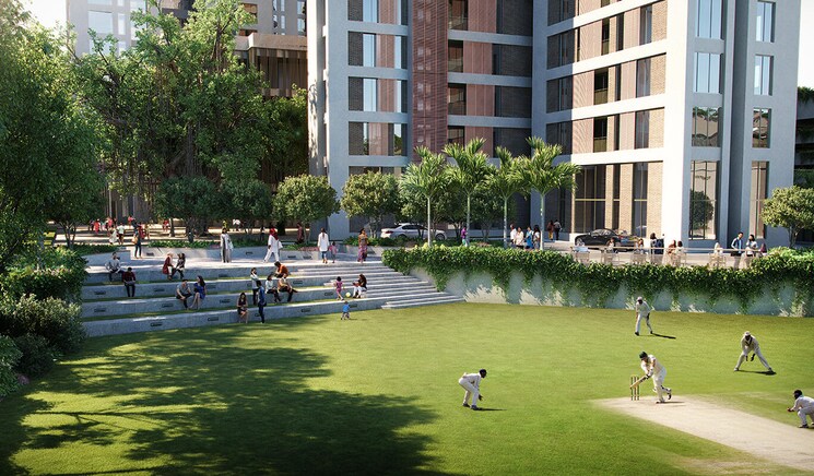 Garden, piramal-vaikunth 2 Bedroom 1040 Sq.Ft. Apartment In Balkum Pada Thane 9810870
