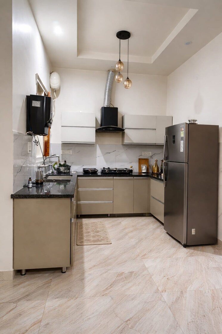 Kitchen, sushma-valencia 3 Bedroom 2250 Sq.Ft. Apartment In International Airport Road Zirakpur 9811003