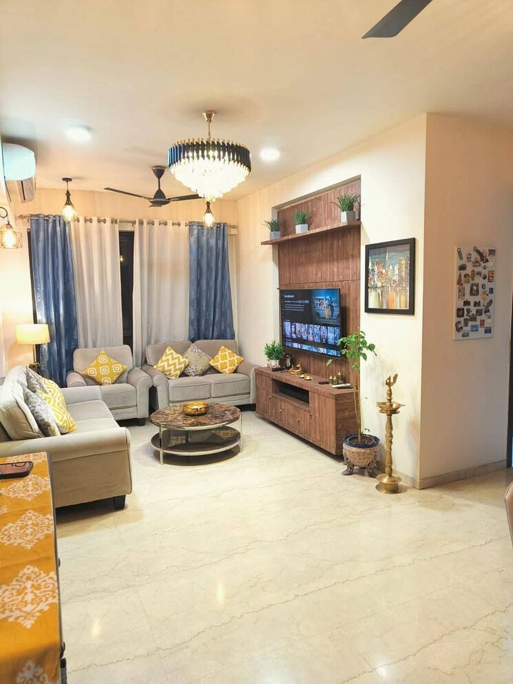 Living Room, kabra-hyde-park 2 Bedroom 1050 Sq.Ft. Apartment In Manpada Thane 9811030