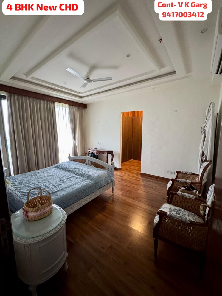 Bedroom, allwin-el-spazia 3 Bedroom 1638 Sq.Ft. Apartment In Sanauli Zirakpur 9811029
