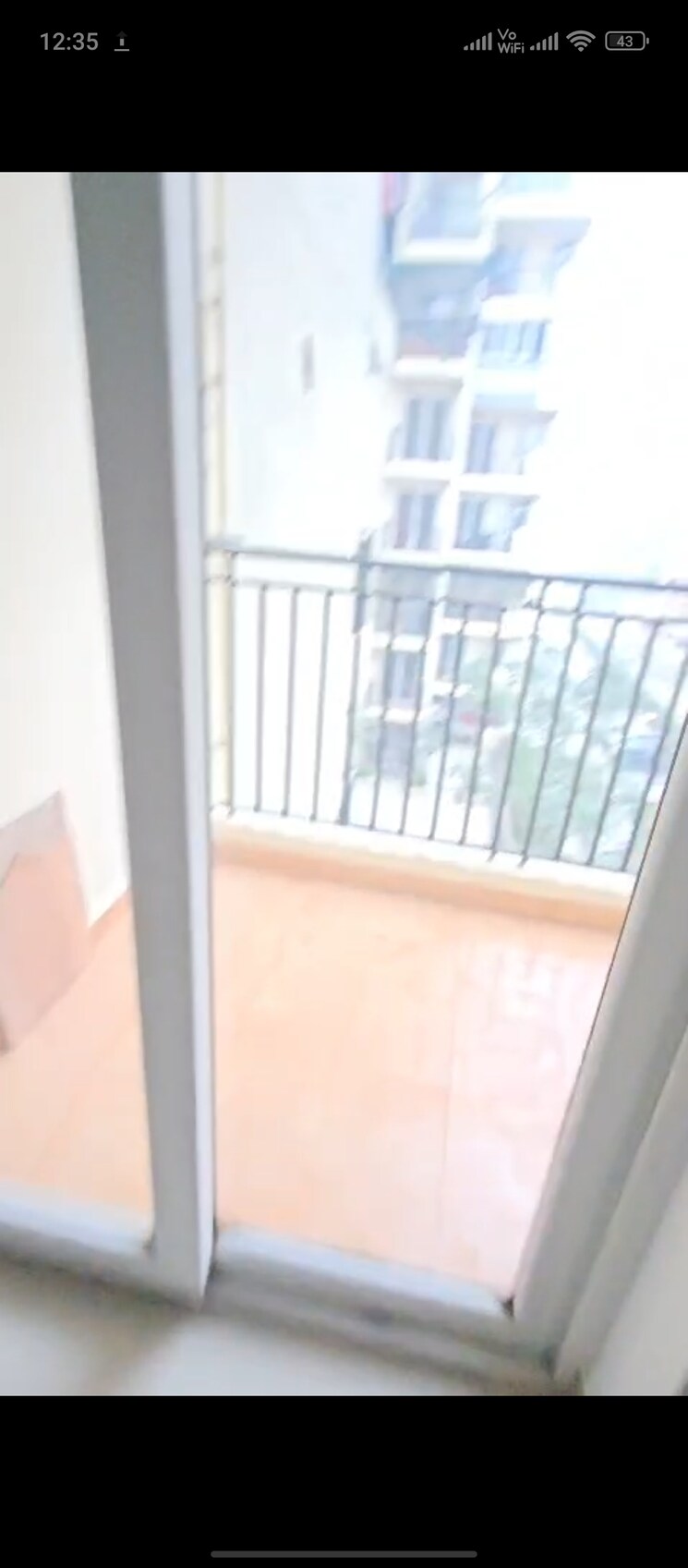 Balcony, spring-meadows 2 Bedroom 885 Sq.Ft. Apartment In Tech Zone 4 Greater Noida Greater Noida 9811356