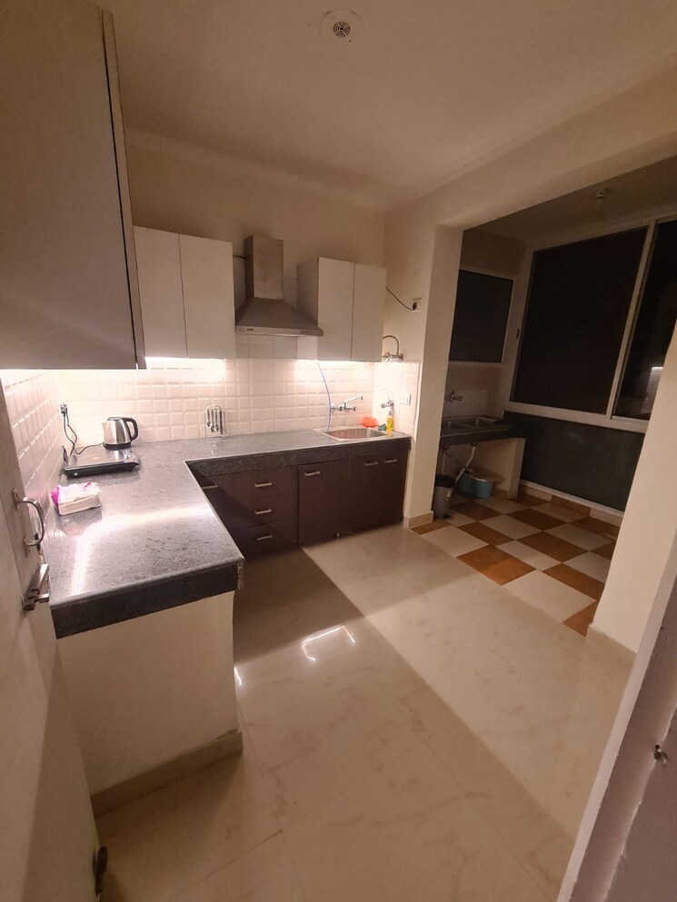 Kitchen, nagla road 3 Bedroom 1350 Sq.Ft. Apartment In Nagla Road Zirakpur 9811351