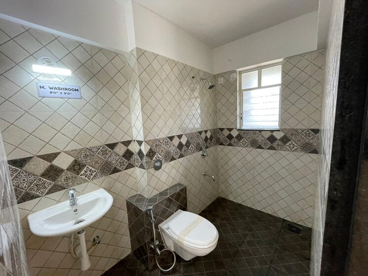 Bathroom, arv-newtown 3 Bedroom 991 Sq.Ft. Apartment In Pisoli Pune 9811698