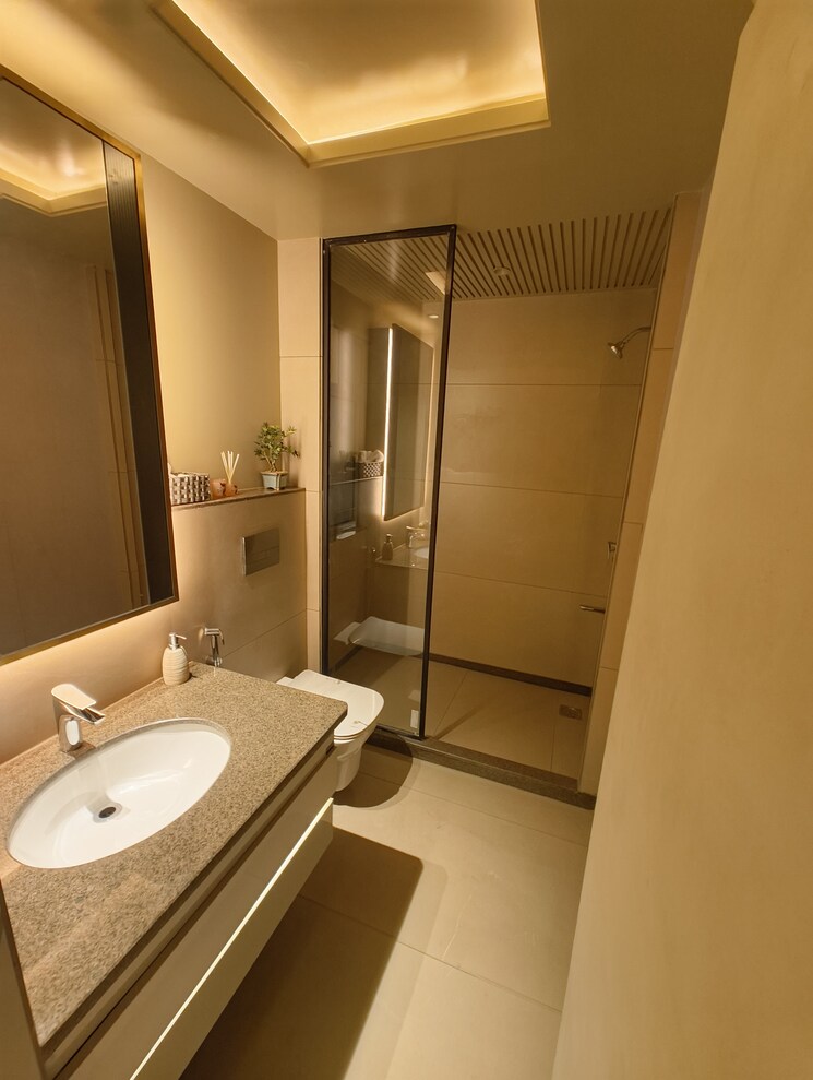 Bathroom, mahima-shubh-nilay 3.5 Bedroom 1945 Sq.Ft. Apartment In Ajmer Road Jaipur 9811864
