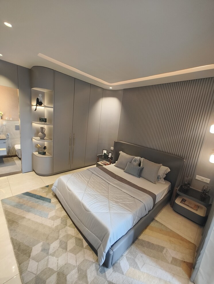 Bedroom, mahima-shubh-nilay 3.5 Bedroom 1945 Sq.Ft. Apartment In Ajmer Road Jaipur 9811864