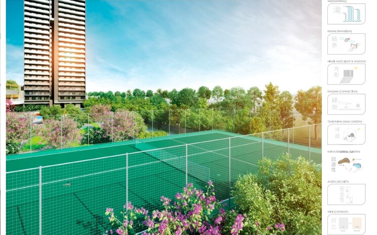 Garden, krisumi-waterfall-residences 2 Bedroom 1448 Sq.Ft. Apartment In Sector 36a Gurgaon 9811897