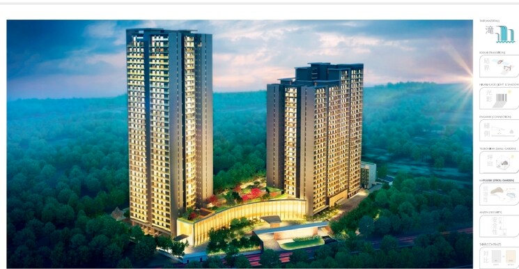Cover Image, krisumi-waterfall-residences 3 Bedroom 2503 Sq.Ft. Apartment In Sector 36a Gurgaon 9811930