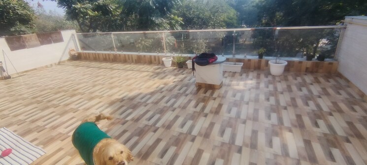 Balcony, omicron 1a greater noida 2 Bedroom 120 Sq.Mt. Independent House In Omicron 1a Greater Noida Greater Noida 9812395