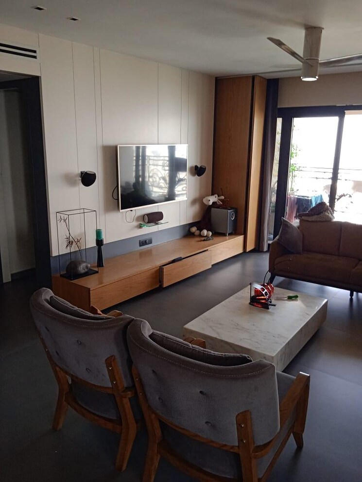 Living Room, nandivardhan-oasis-royale 3 Bedroom 1400 Sq.Ft. Apartment In Panch Pakhadi Thane 9812450