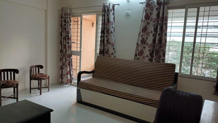 Living Room, sukhwani-pacific 2 Bedroom 1100 Sq.Ft. Apartment In Thergaon Pune 9812481