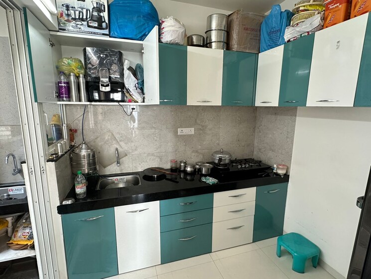 Kitchen, rama-livmo 2 Bedroom 610 Sq.Ft. Apartment In Hinjewadi Pune 9812536
