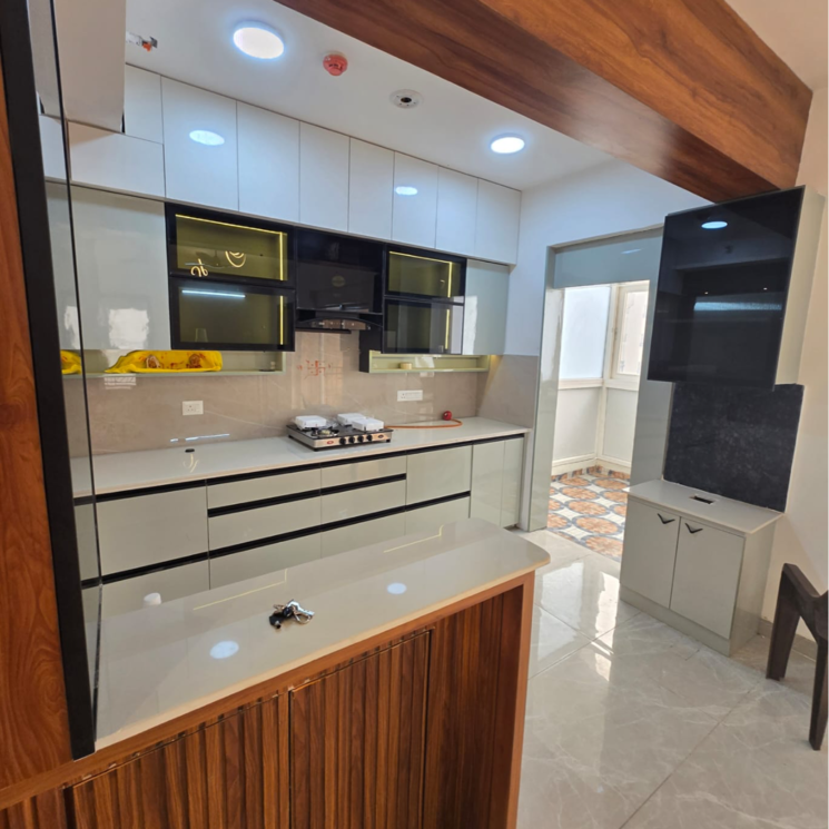 Kitchen, divyansh-orion-homes 4 Bedroom 2455 Sq.Ft. Apartment In Mahurali Ghaziabad 9812715