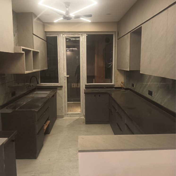 Kitchen, hauz khas 4 Bedroom 2700 Sq.Ft. Builder Floor In Hauz Khas Delhi 9813181