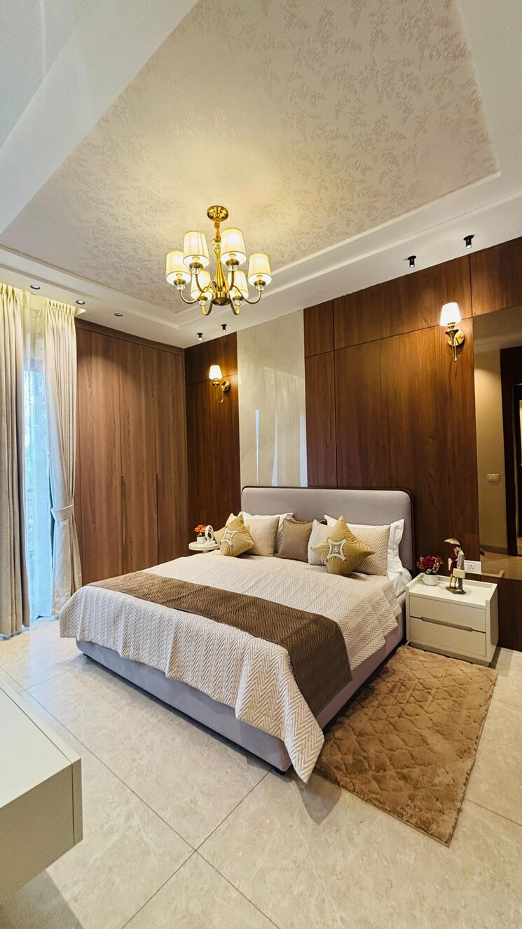 Bedroom, dhakoli 3 Bedroom 1915 Sq.Ft. Apartment In Dhakoli Zirakpur 9813311