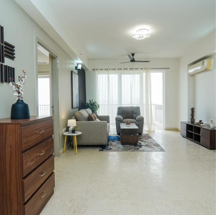 Living Room, dlf-regal-gardens 3 Bedroom 1818 Sq.Ft. Apartment In Sector 90 Gurgaon 9813335