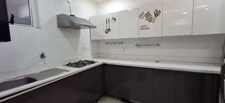 Kitchen, golf-edge 4 Bedroom 3410 Sq.Ft. Apartment In Gachibowli Hyderabad 9813536