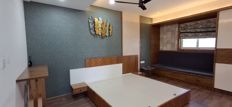 Bedroom, golf-edge 4 Bedroom 3410 Sq.Ft. Apartment In Gachibowli Hyderabad 9813536