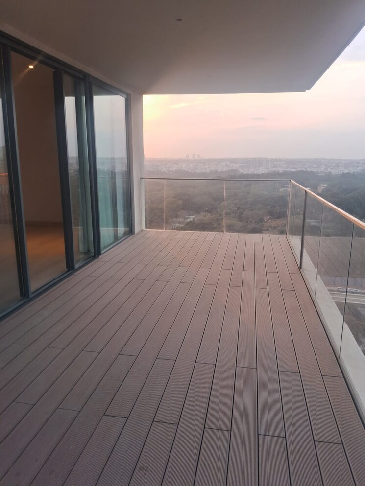 Balcony, embassy-lake-terrace 4 Bedroom 4440 Sq.Ft. Apartment In Hebbal Bangalore 9813579