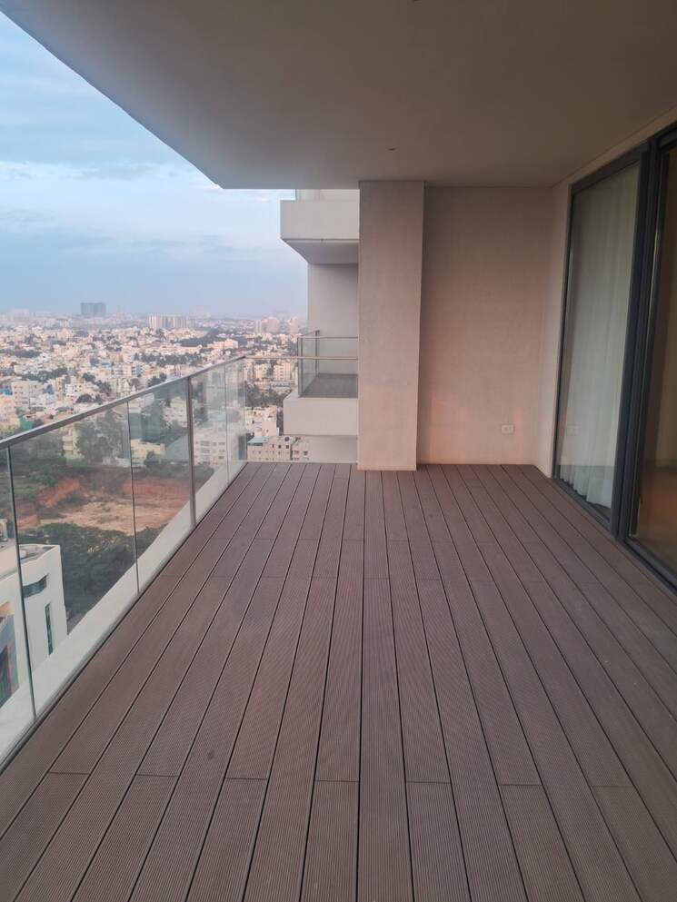 Balcony, embassy-lake-terrace 4 Bedroom 4440 Sq.Ft. Apartment In Hebbal Bangalore 9813576