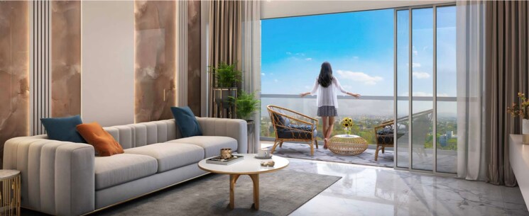 Living Room, bhoomi-celestia 3 Bedroom 1302 Sq.Ft. Apartment In Malad West Mumbai 9813693