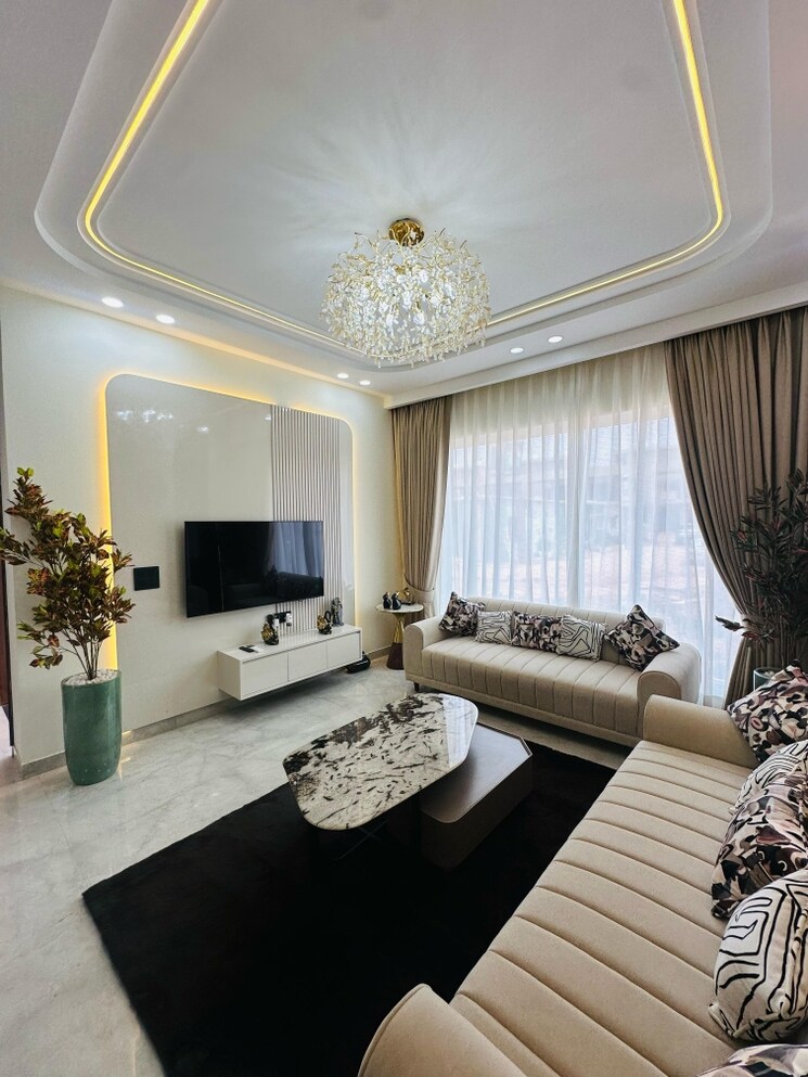 Living Room, high ground 3 Bedroom 115 Sq.Yd. Villa In High Ground Zirakpur 9815564