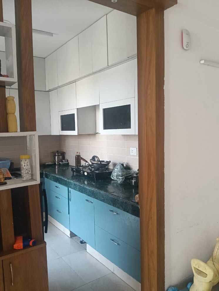 Kitchen, bptp-parkland-pride-phase-2 4 Bedroom 278 Sq.Yd. Builder Floor In Sector 77 Faridabad 9815786