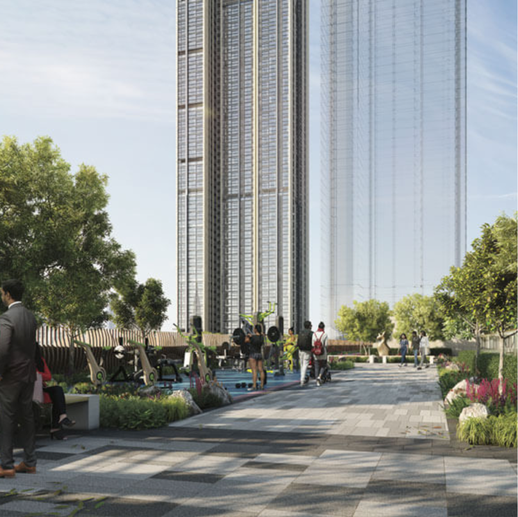 Exterior View, birla-niyaara 3 Bedroom 1150 Sq.Ft. Apartment In Kamala Mill Mumbai 9817874