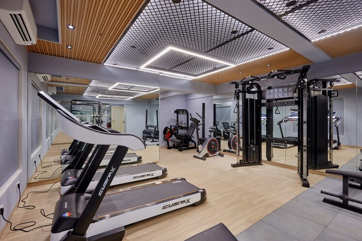 Gym, concrete-sai-swaroop 1 Bedroom 360 Sq.Ft. Apartment In Chembur Mumbai 9819411