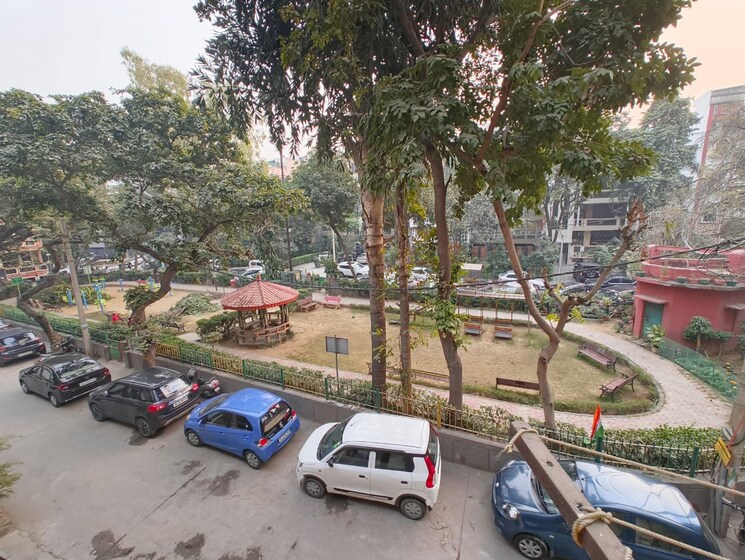 Exterior View, kalkaji 2 Bedroom 120 Sq.Yd. Builder Floor In Kalkaji Delhi 9819521