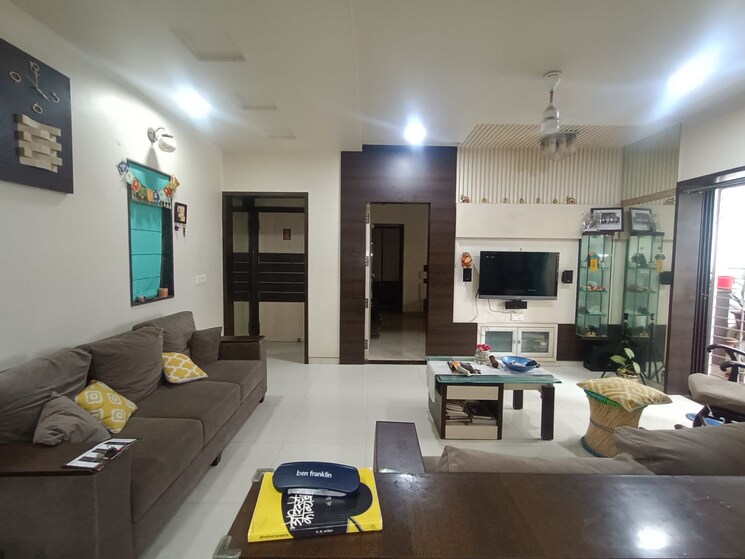 Living Room, triveni-apartments-model-colony 3 Bedroom 1800 Sq.Ft. Apartment In Model Colony Pune 9819708