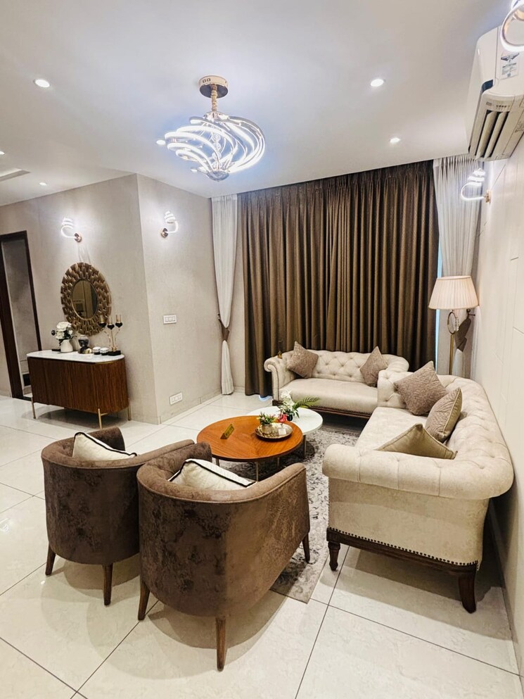 Living Room, ambala highway 3 Bedroom 1835 Sq.Ft. Apartment In Ambala Highway Zirakpur 9820040