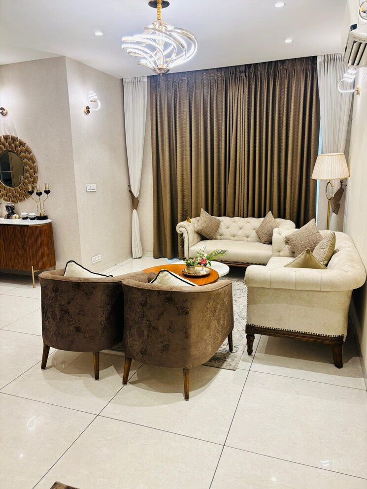 Living Room, ambala highway 3 Bedroom 1835 Sq.Ft. Apartment In Ambala Highway Zirakpur 9820040