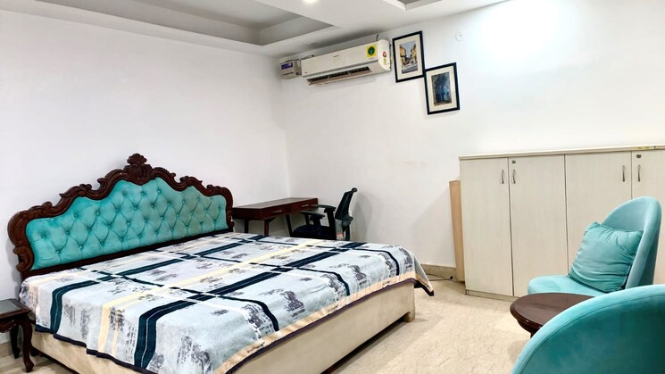 Bedroom, sushant-lok-3 5 Bedroom 3000 Sq.Ft. Builder Floor In Sector 57 Gurgaon 9820826