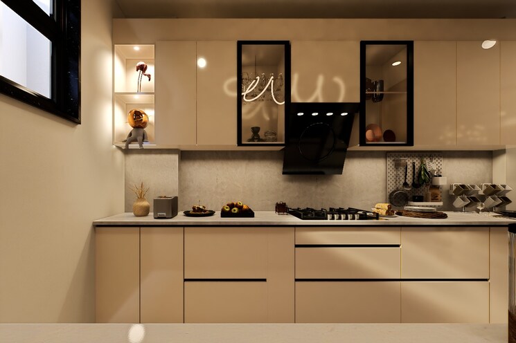 Kitchen, ansal-api-versalia 4 Bedroom 2430 Sq.Ft. Builder Floor In Sector 67a Gurgaon 9820881