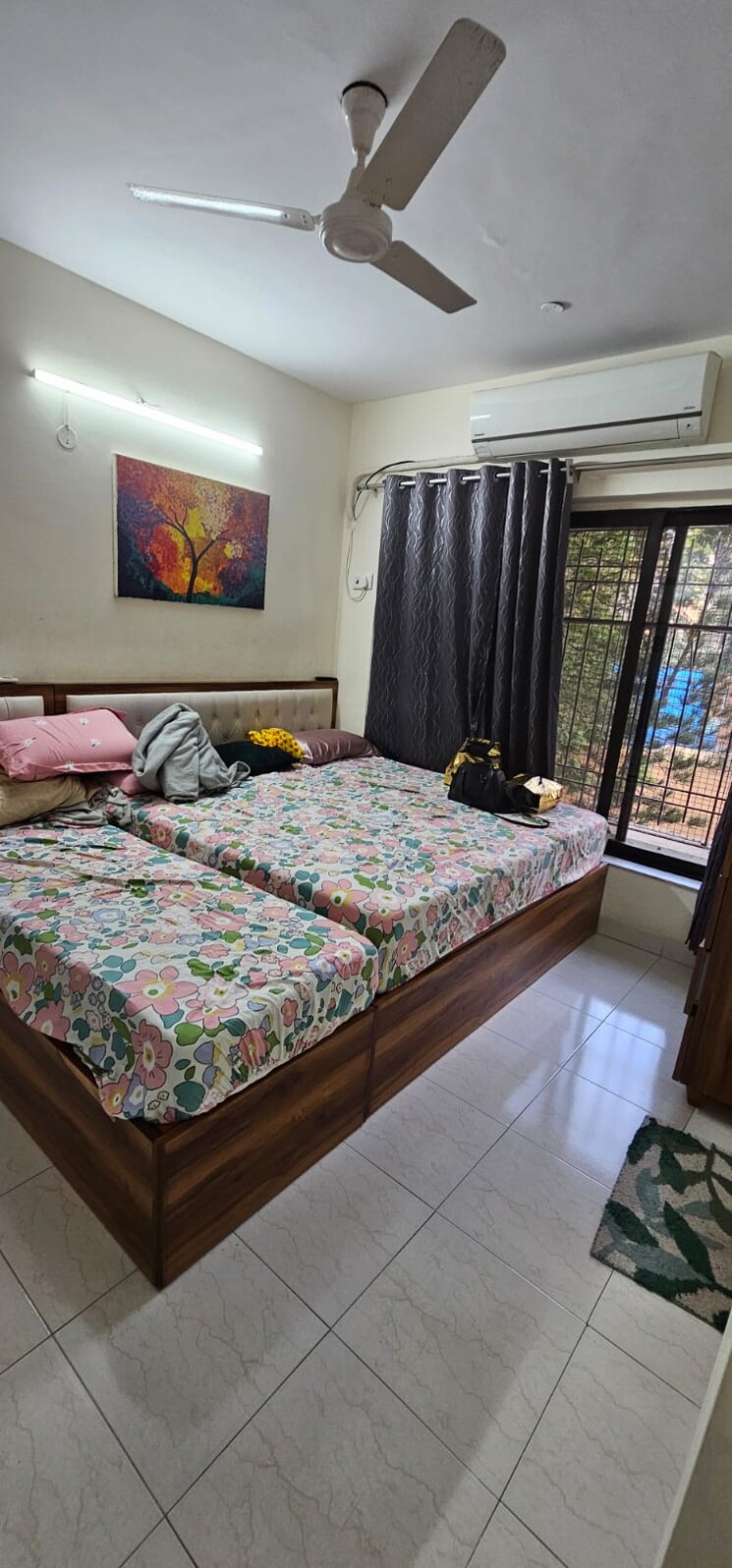 Bedroom, subhangan-chs 3 Bedroom 1300 Sq.Ft. Apartment In Malad West Mumbai 9822697