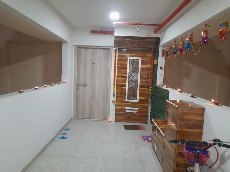 Living Room, puraniks-tokyo-bay 2 Bedroom 608 Sq.Ft. Apartment In Kasarvadavali Thane 9823093