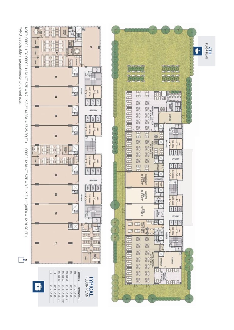 Master Plan, plutonium-business-park Commercial Office Space 3500 Sq.Ft. In Turbhe Navi Mumbai 9825939
