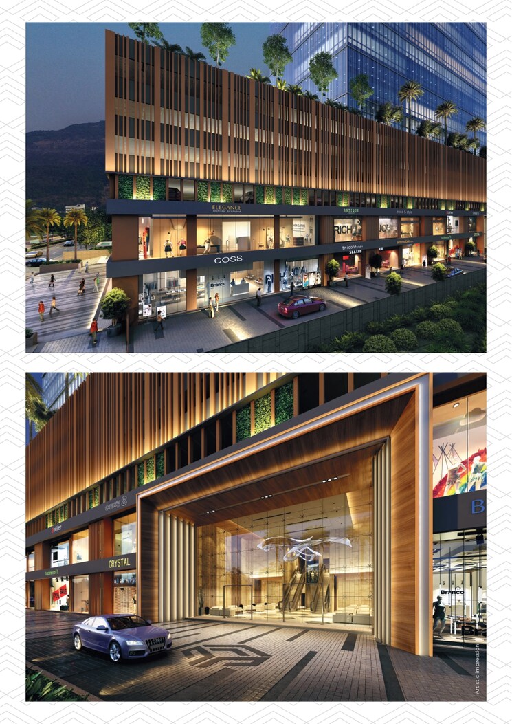 Exterior View, plutonium-business-park Commercial Office Space 3500 Sq.Ft. In Turbhe Navi Mumbai 9825939