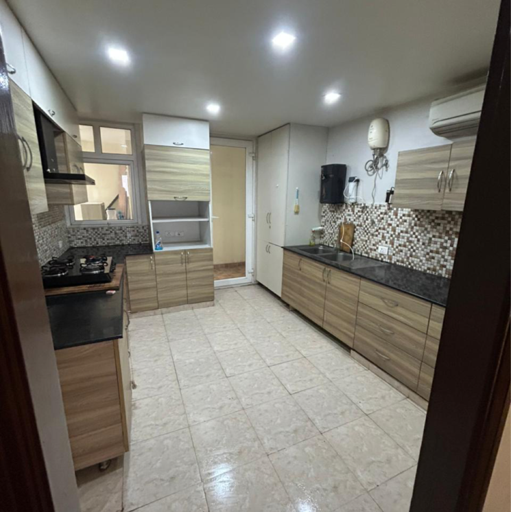 Kitchen, mi-rustle-court 3.5 Bedroom 2350 Sq.Ft. Apartment In Malesemau Lucknow 9825956