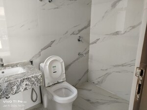 Bathroom in 2.5 BHK Builder Floor at Smart World Gems, Sector 89 – for Rent