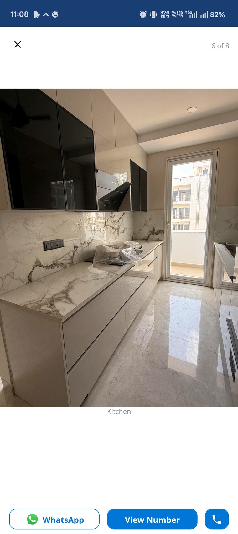 Kitchen, cs-roseate-63 3 Bedroom 1728 Sq.Ft. Apartment In Sector 63a Gurgaon 9831358