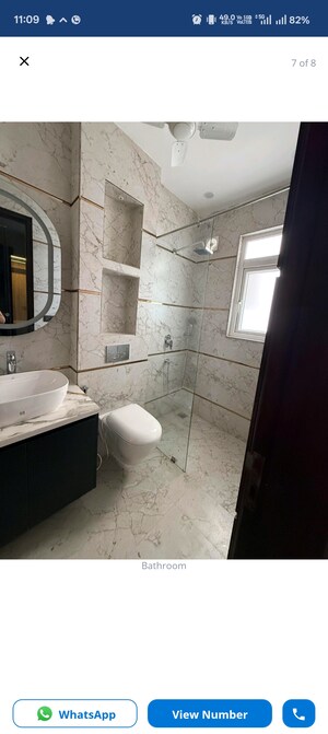 Bathroom in 3 BHK Apartment at CS Roseate 63, Sector 63a – for Rent