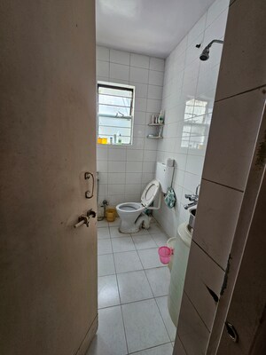 Bathroom in 2 BHK Apartment at The Construction Westend Village, Kothrud – for Rent