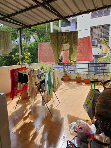 Balcony in 2 BHK Apartment at The Construction Westend Village, Kothrud – for Rent