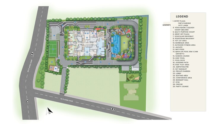 Master Plan, nibm road 3.5 Bedroom 1500 Sq.Ft. Apartment In Nibm Road Pune 9831876