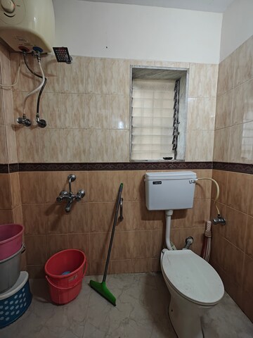 Bathroom in 2 BHK Apartment at Navdurga Complex, Nerul Sector 19a – for Rent