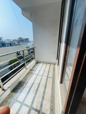 Balcony in 1 BHK Builder Floor at Freedom Fighters Enclave – for Rent