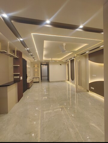 Staircase in 4 BHK Builder Floor at Chattarpur – for Rent